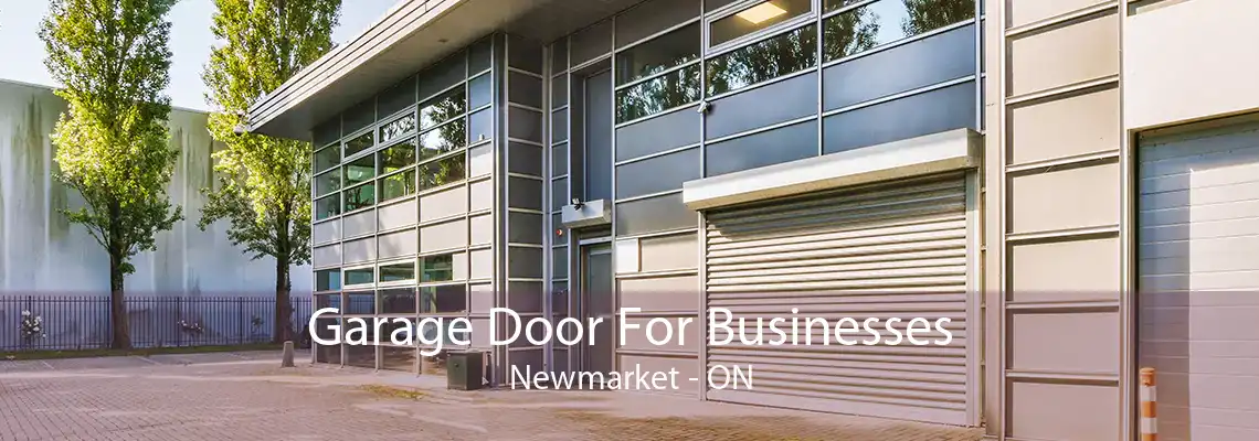 Garage Door For Businesses Newmarket - ON