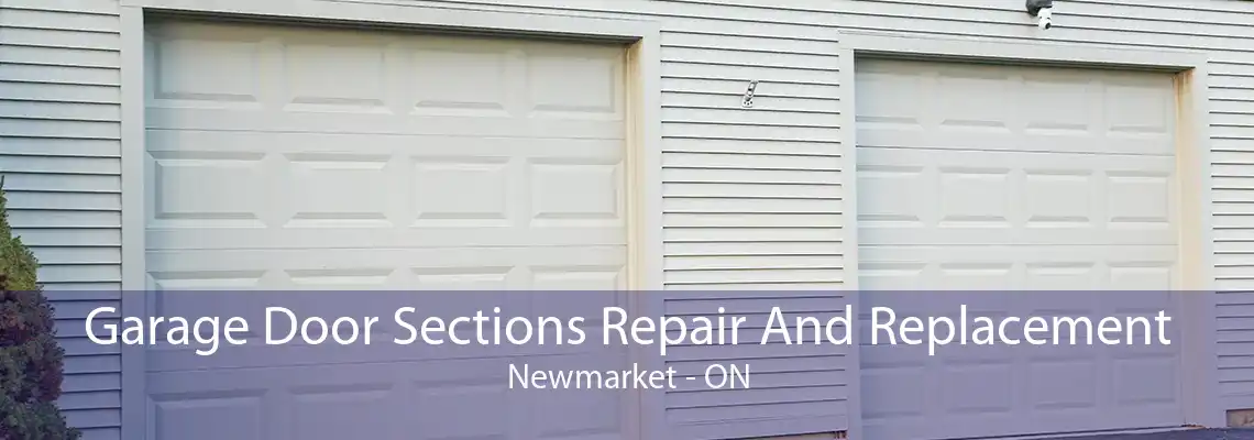 Garage Door Sections Repair And Replacement Newmarket - ON