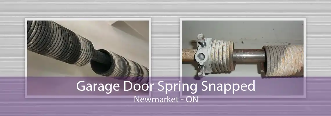 Garage Door Spring Snapped Newmarket - ON