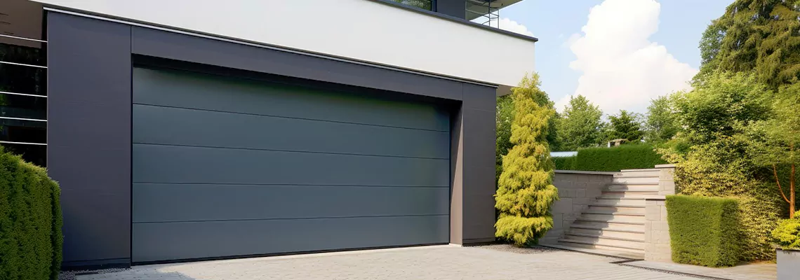 Haas Galvanized Steel Garage Door in Newmarket, ON