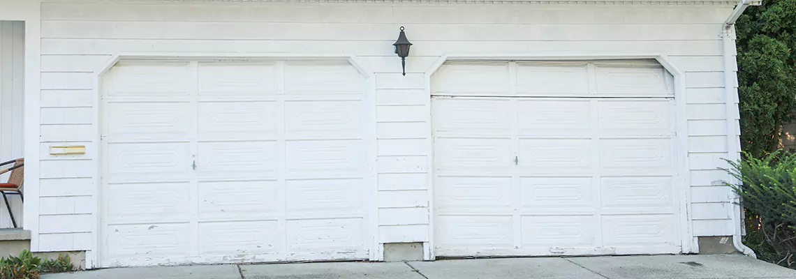 Roller Garage Door Dropped Down Replacement in Newmarket, ON