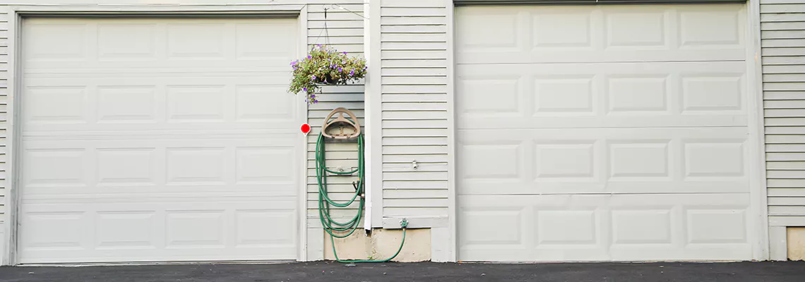 Sectional Garage Door Dropped Down Repair in Newmarket, Ontario