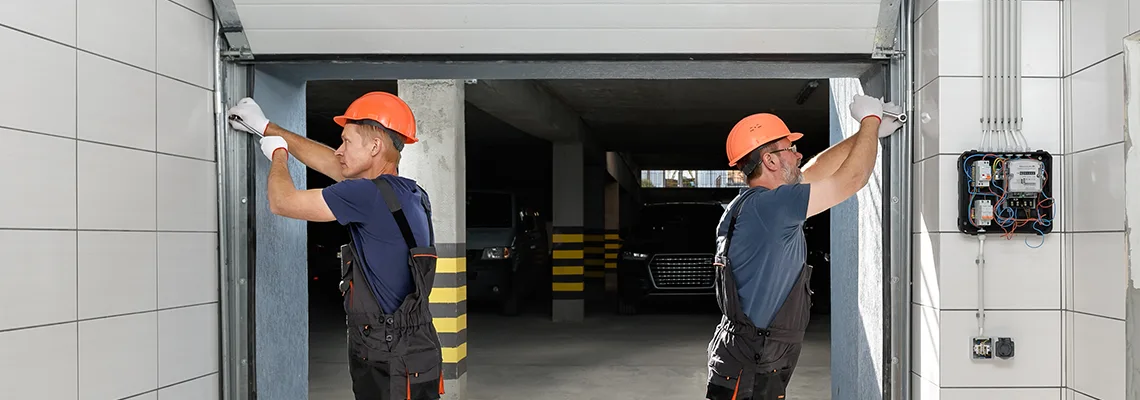 Wooden Garage Door Frame Repair in Newmarket, Ontario